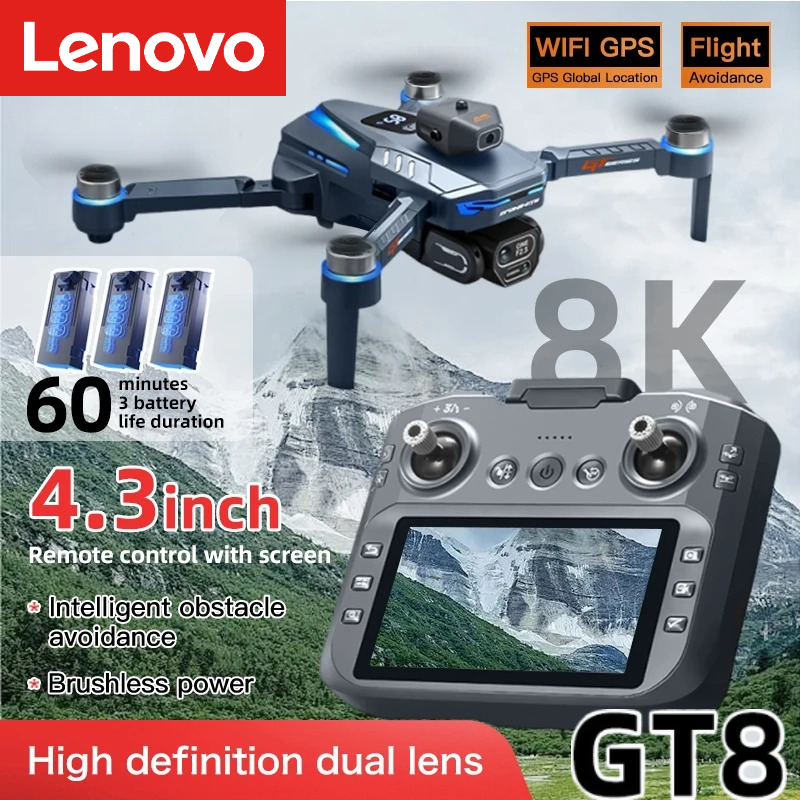 Drone Gps Mount - Lenovo GT8 Drone 8K Professionele Dual