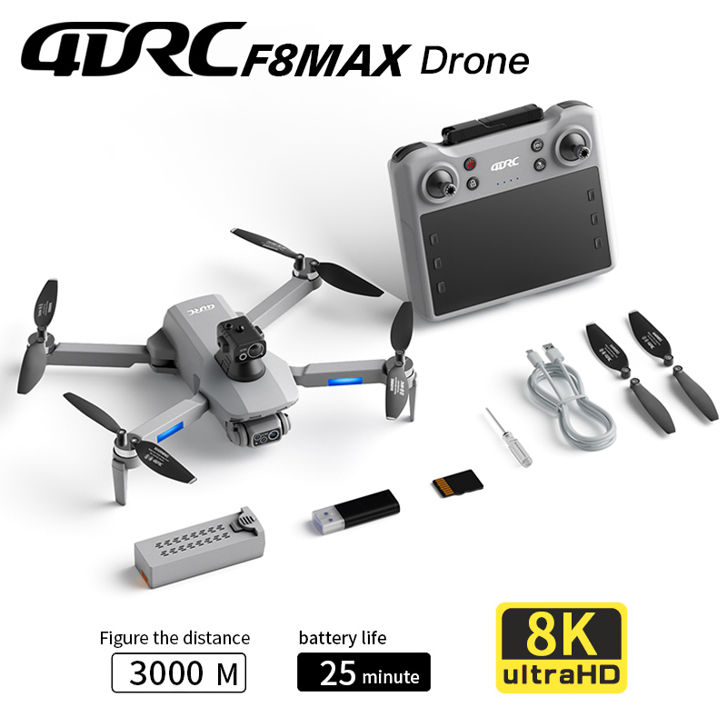 Drone Gps Mount - F8 MAX GPS Drone Professionele 8K