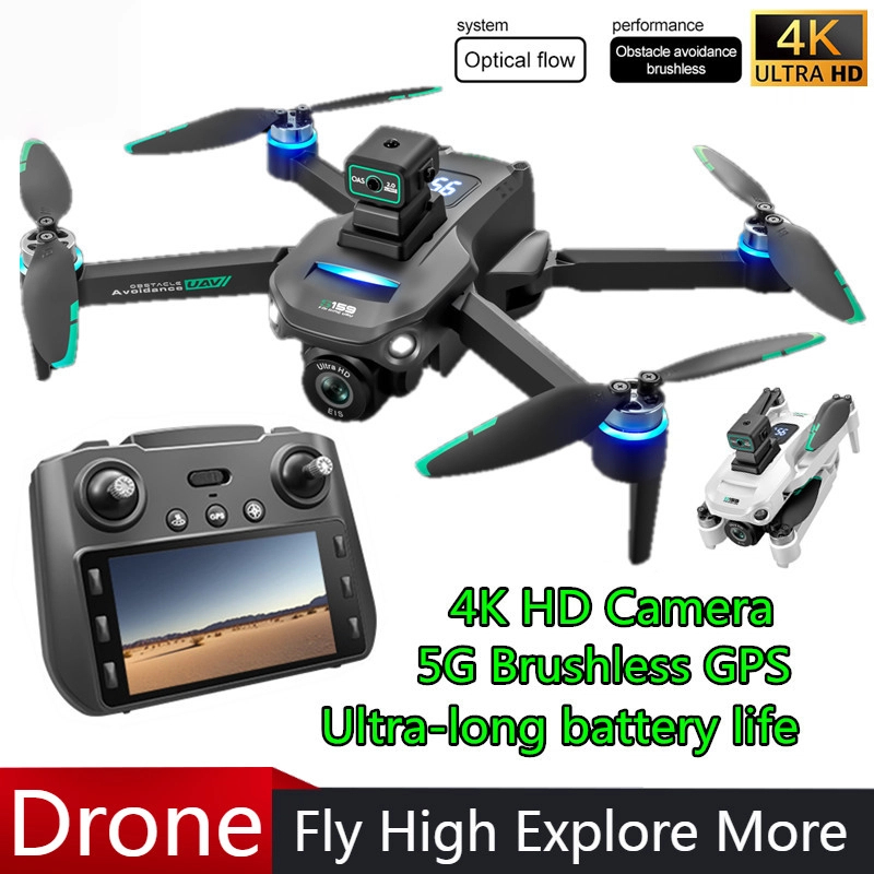 Drone Gps Mount - S159 Drone Professionele 4k Camera Vierassige
