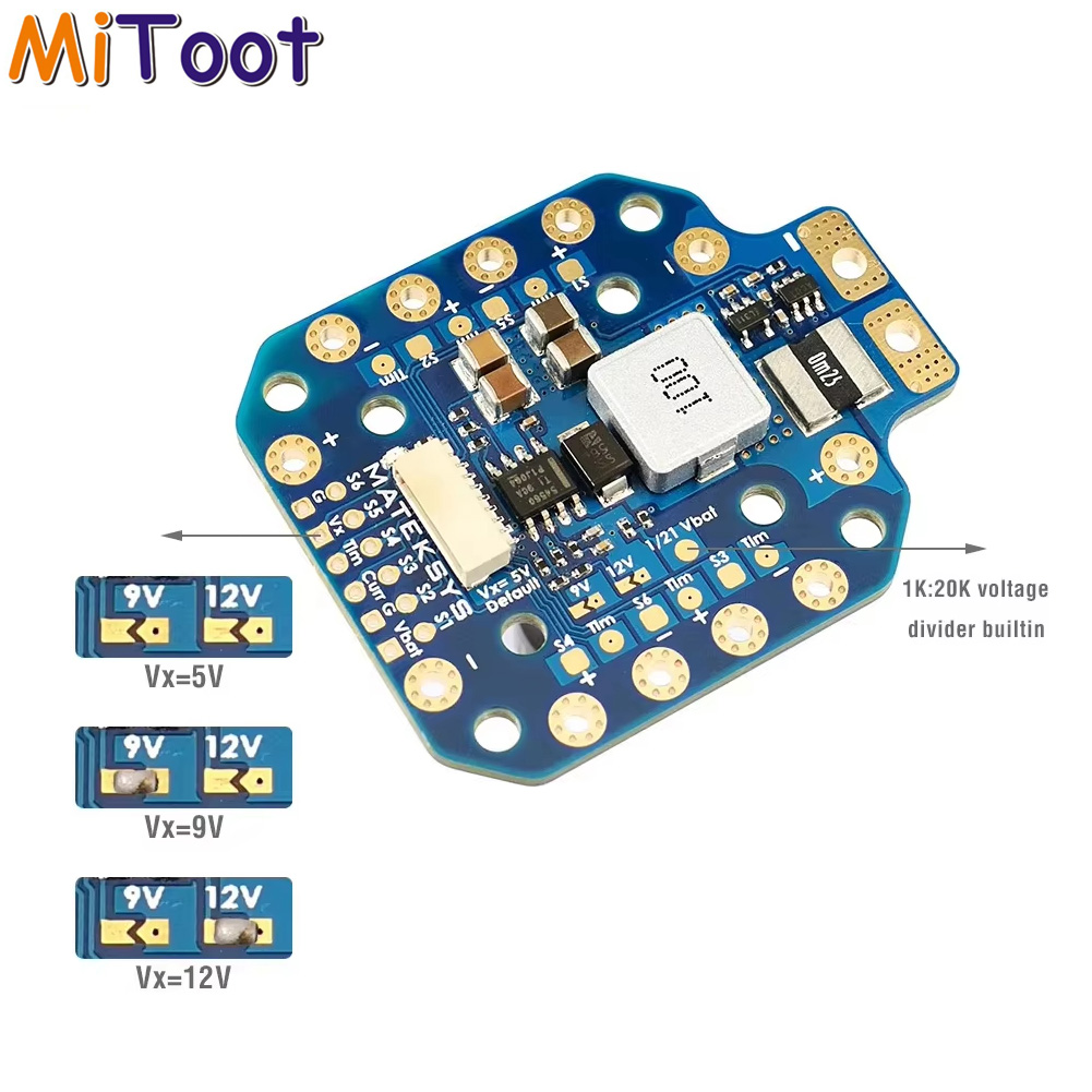 Mateksys PDB-HEX 12S Stroomver - Drone Power Distribution Board recensie en prijs