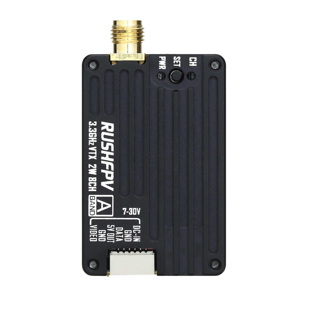 RUSHFPV 3.3G 2W VTX Zender FPV - Drone Antenna recensie en prijs