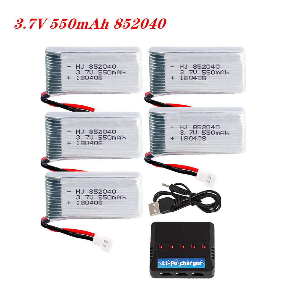 3,7 V 550 mAh 25C Lipobatterij - Drone Charger recensie en prijs