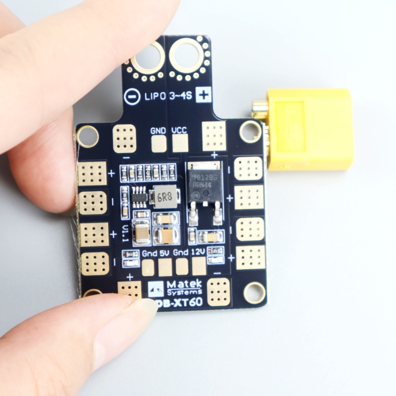 Matek Systems PDB XT60 W/BEC 5 - Drone Power Distribution Board recensie en prijs