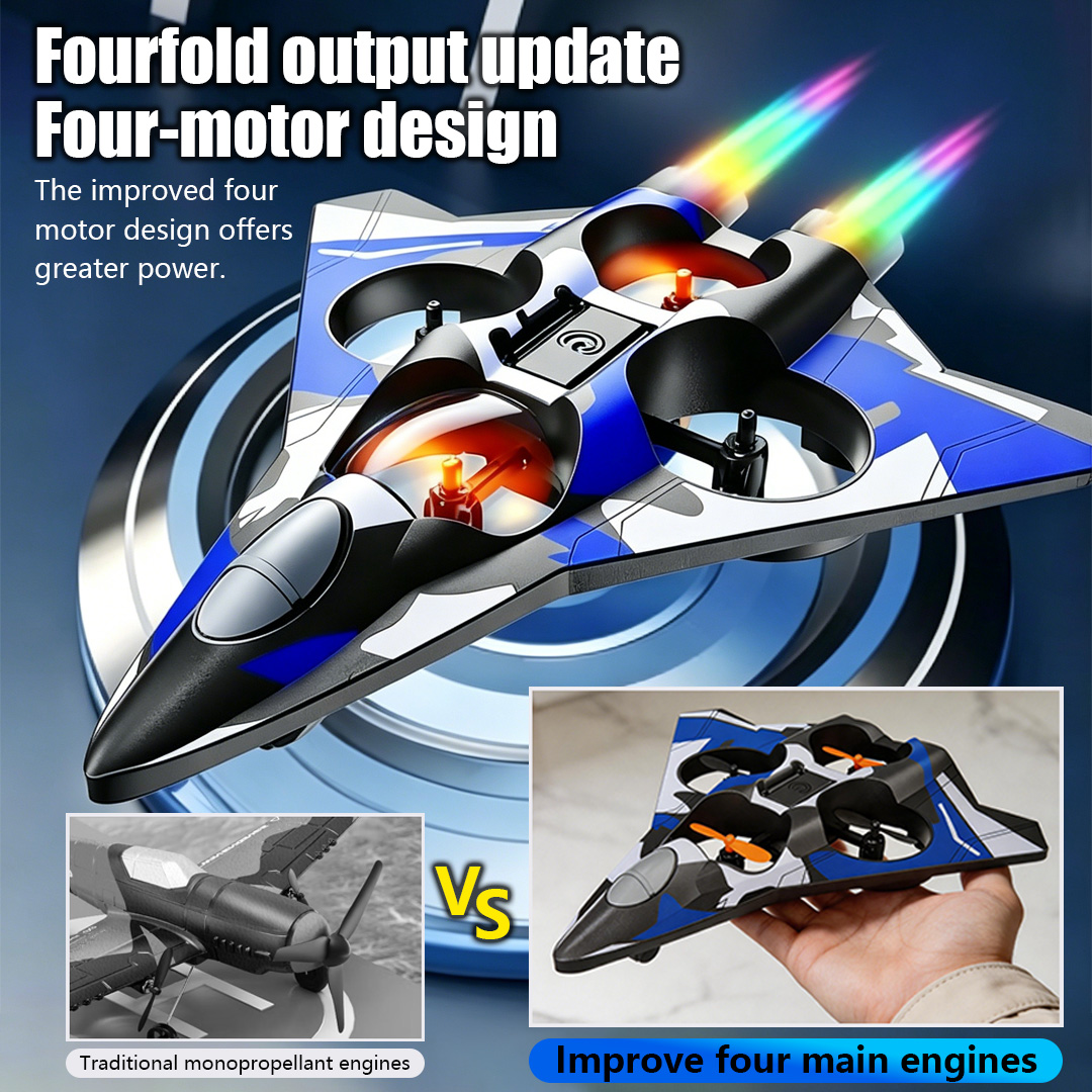 Foam vliegtuig stunt helikopte - Drone Led Light recensie en prijs