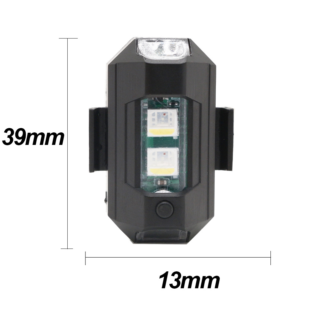 Motorfiets LED RGB-waarschuwin - Drone Led Light recensie en prijs